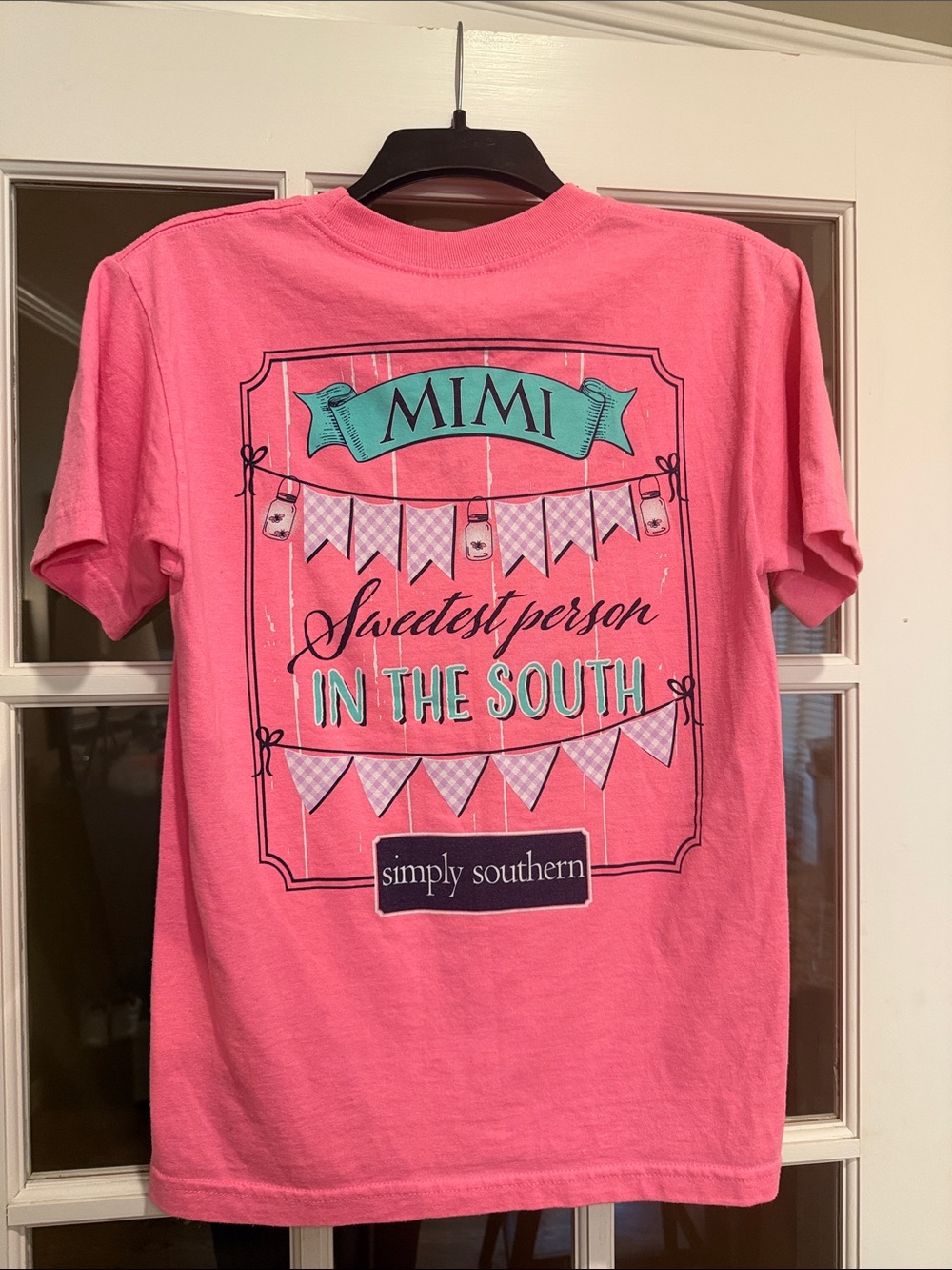 Simply Southern Pink 'Mimi' Graphic Short Sleeve Tee